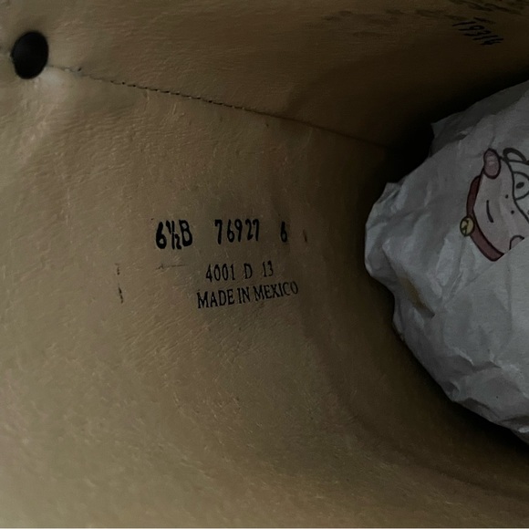 Frye Melissa Harness Inside Zip Tall Boot Black Size 6.5 B Black Smooth Leather - Picture 9 of 12